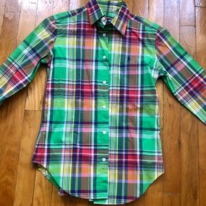 Ralph Lauren Sport Plaid Button Down